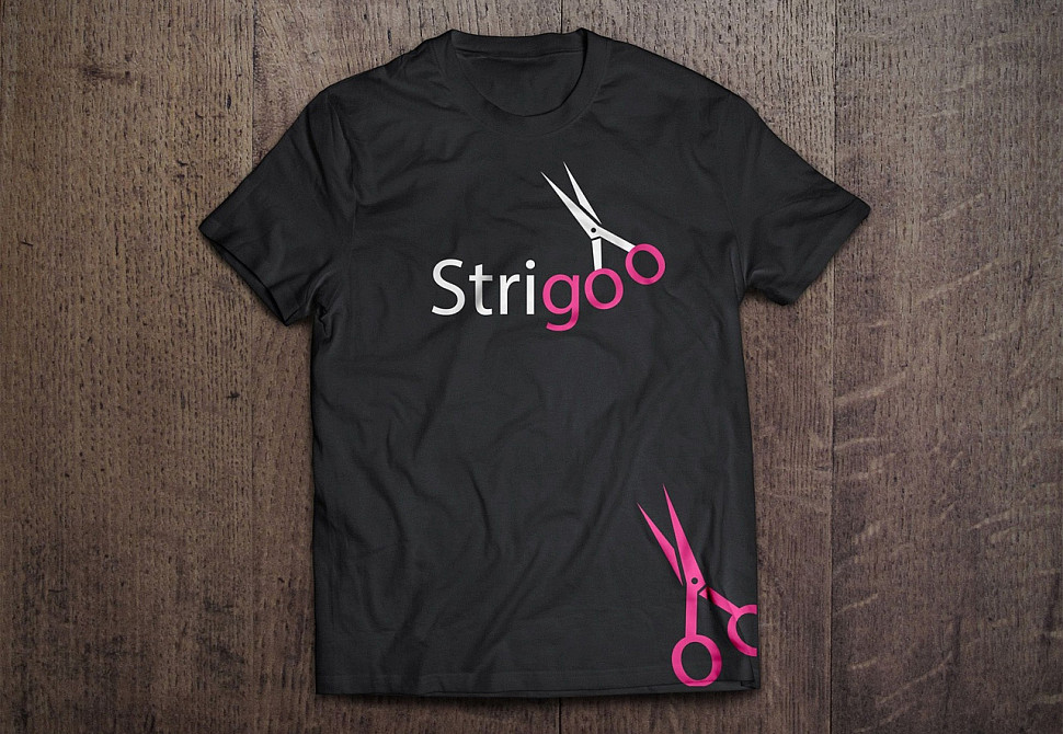 Наше портфолио - Фирменный стиль для салона красоты &quot;Strigoo&quot;