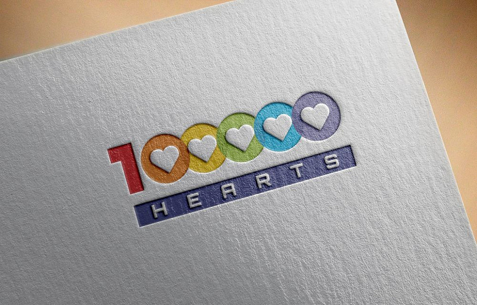 Наше портфолио - Логотип для "10 000 hearts" Наше портфолио - Логотип для "10 000 hearts"