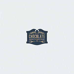 Наше портфолио - Логотип и фирменный стиль для &quot;Сhocolate donuts boutique&quot;
