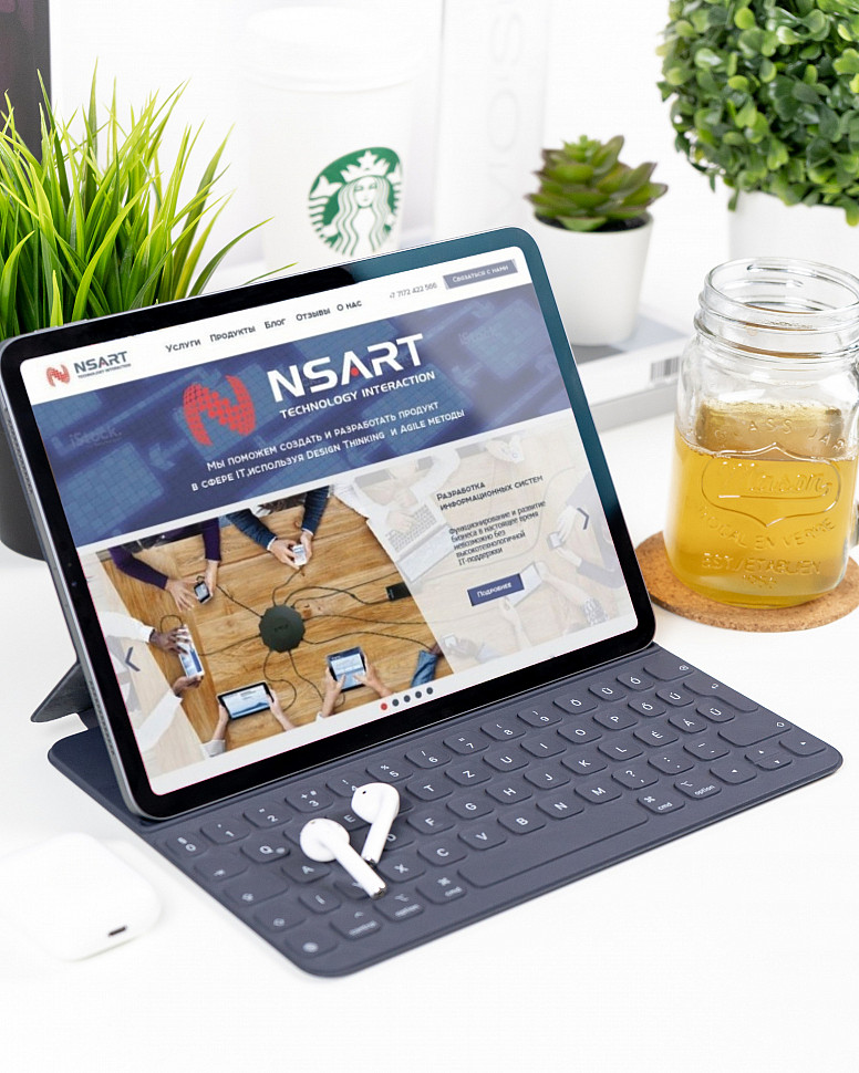 Наше портфолио - Создание сайта для компании по разработке информационных систем Наше портфолио - Создание сайта для компании по разработке информационных систем