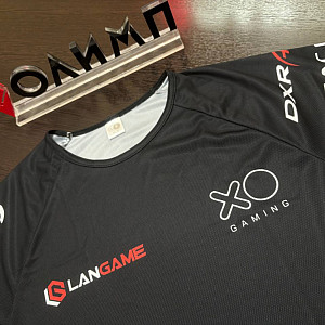 Наше портфолио - Печать фирменных футболок для компьютерного клуба &quot;XO Gaming&quot;