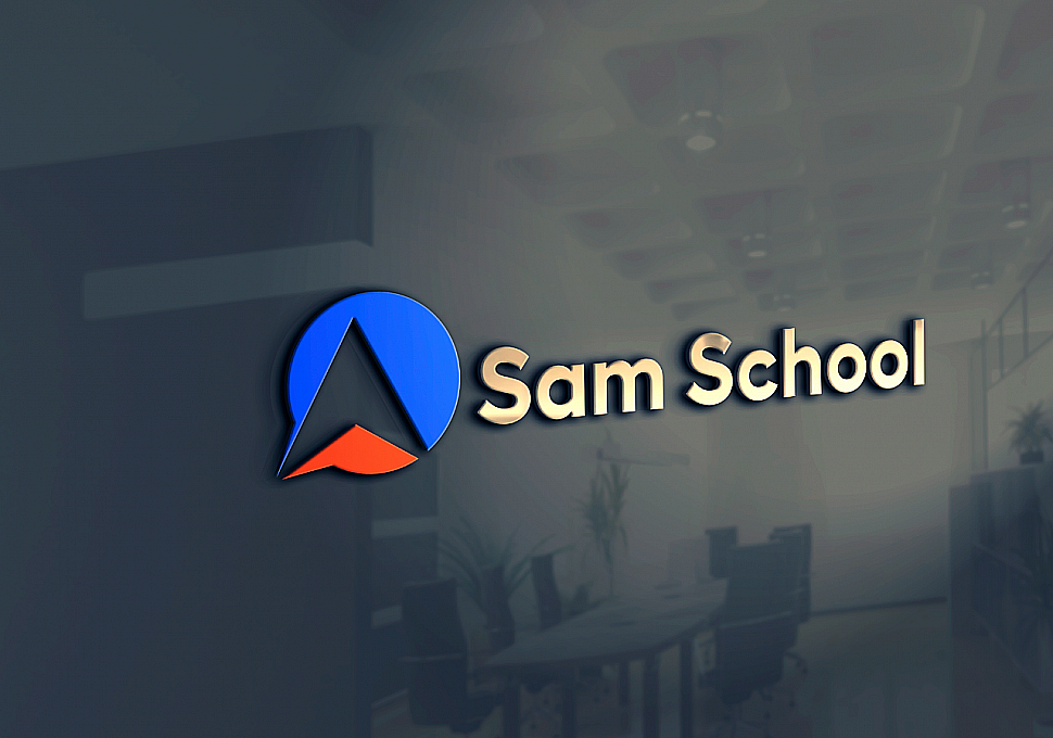 Наше портфолио - Логотип для школы иностранных языков "Sam School" Наше портфолио - Логотип для школы иностранных языков "Sam School"
