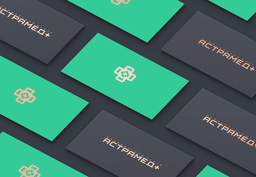 Наше портфолио - Логотип для &quot;Астрамед+&quot;