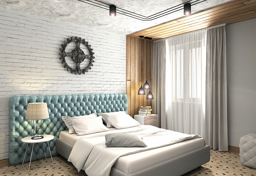 Наше портфолио - 3D визуализация гостиницы &quot;Loft&quot;