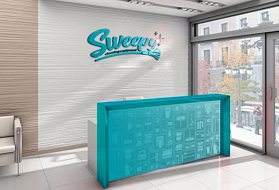 Наше портфолио - Логотип и фирменный стиль для "SWEEPY" Наше портфолио - Логотип и фирменный стиль для "SWEEPY"