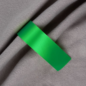 Лента сатиновая Satin 35 М, зеленая, 60 см